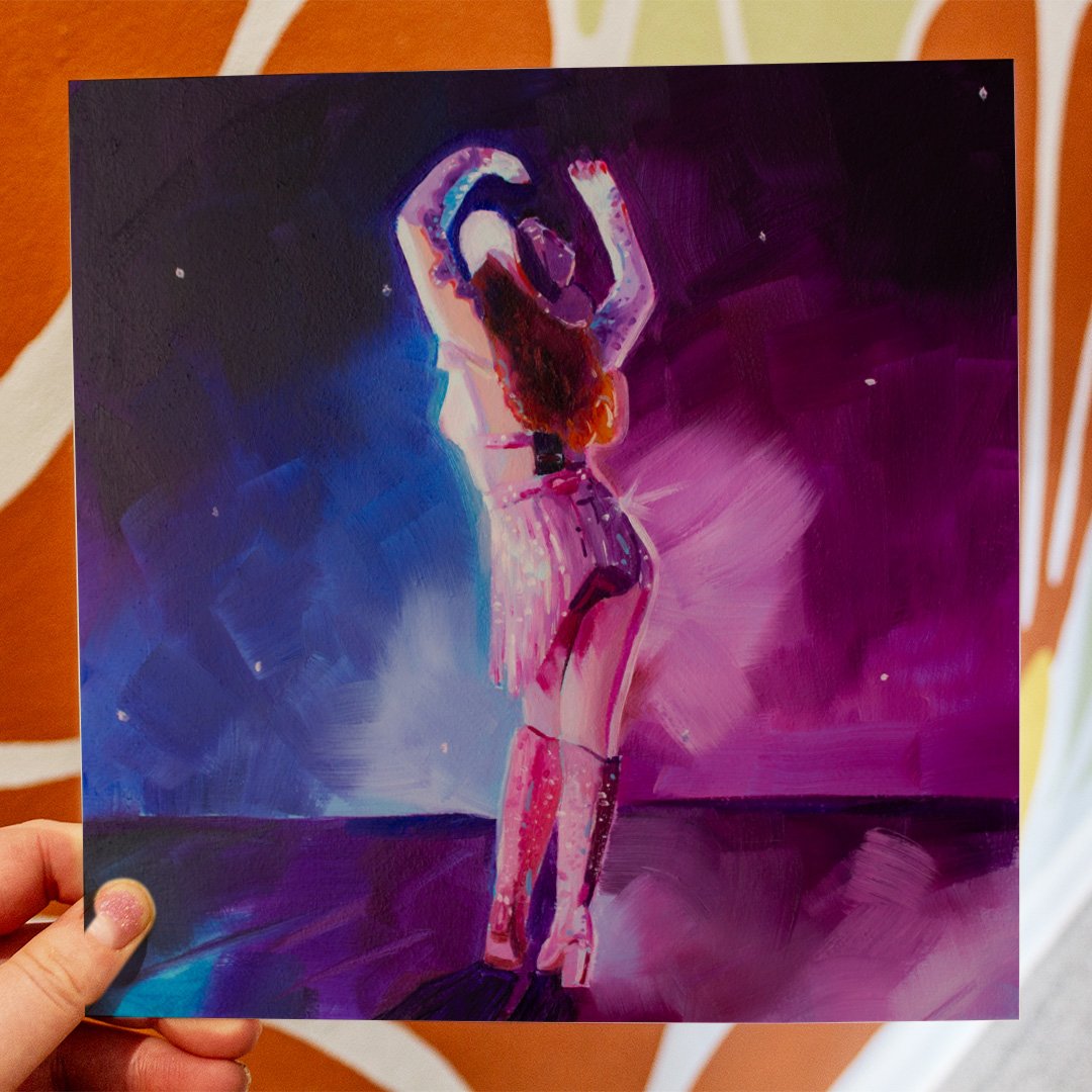 Dazzling Pumpkin Fine Art Print — courtney summers